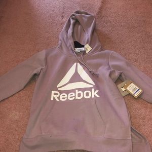 NWT Reebok purple sweatshirt
